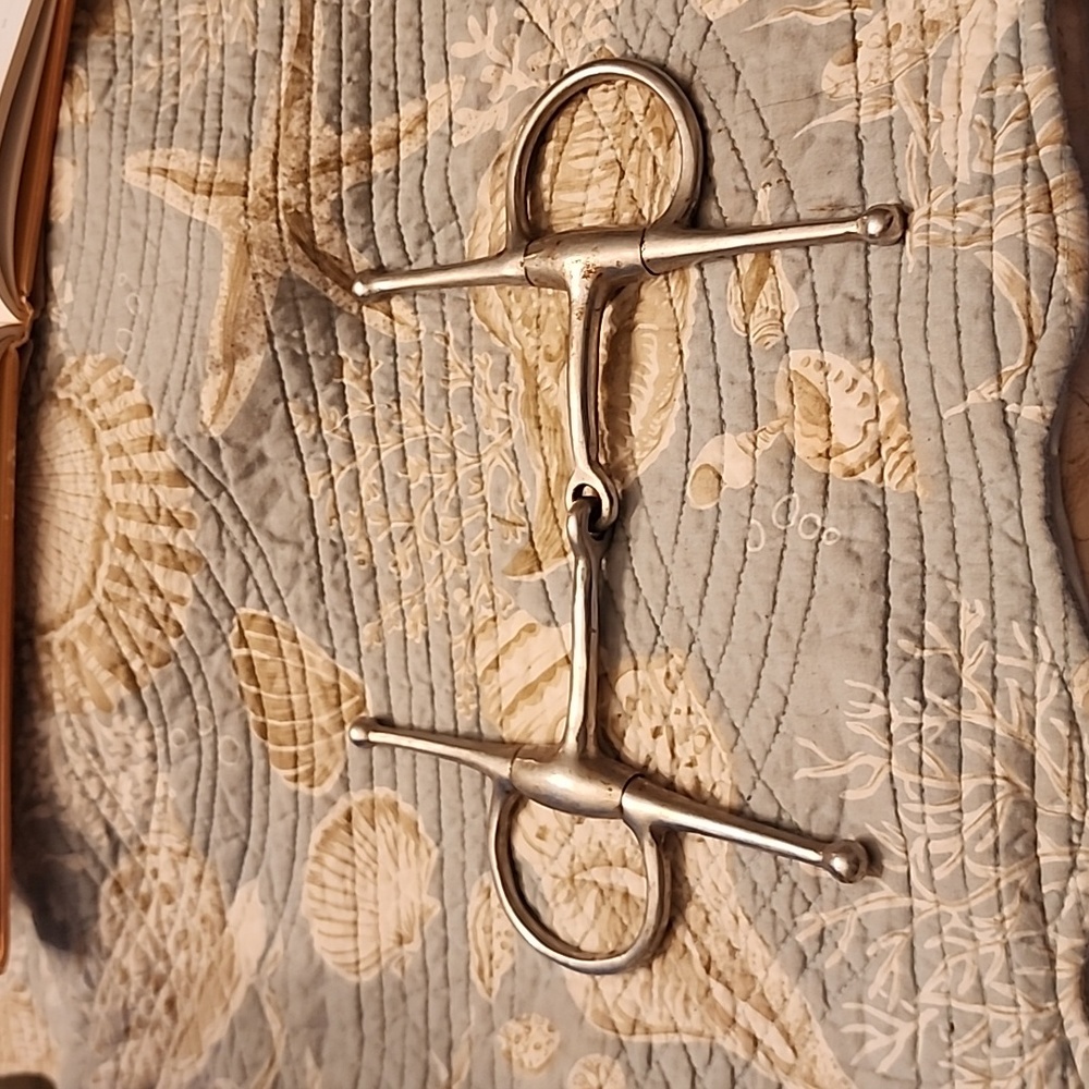 Full Cheeked Eggbut jointed snaffle 5"